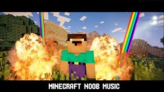 MINECRAFT NOOB MUSIC Official Music Video  ABDELHADIGAMER [upl. by Ecilayram]