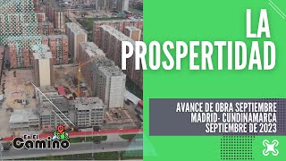 VUELO DE DRONE  Ciudadela La Prosperidad Madrid Cundinamarca Verificación Avance Obra Septiembre23 [upl. by Nasah]