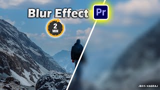 How to Blur Video in Premiere pro [upl. by Elime363]