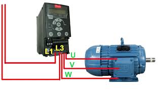 Ligação de motor trifásico em rede monofásico com inversor de frequência  ELÉTRICA E AUTOMAÇÃO [upl. by Ruiz181]