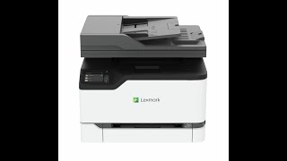 LEXMARK CX431ADW COLOUR LASER MFP UNBOXING [upl. by Kilbride]