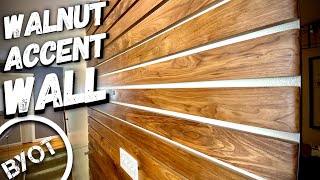 DIY ACCENT WALL  MODERN ACCENT WALL [upl. by Rabelais]