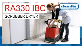 RA 330 IBC  Scrubber dryer  Cleanfix [upl. by Okika199]