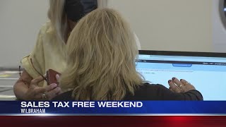 Consumers still taking advantage of Massachusetts Tax Free weekend even with some items on backorder [upl. by Kimmel]