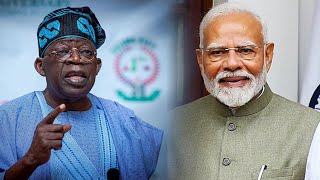 INDIAN PRIME MINISTER USE YORUBA TO GREET PRES BOLA TINUBU IN MEETING IN ASO VILLA [upl. by Harias]