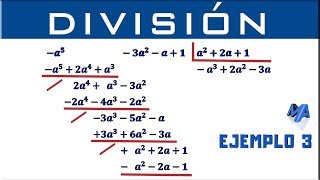 División de polinomios  Ejemplo 3 [upl. by Elleirol264]