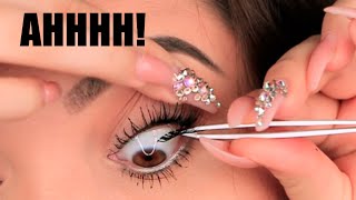 APPLYING FALSIES UNDERNEATH LASH [upl. by Schott27]