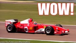 Ferrari F1 V10 vs V12 EPIC Sounds [upl. by Earesed]