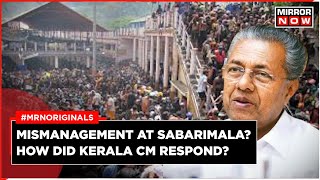 Kerala Government Accused Of Mismanagement At Sabarimala Temple  Latest News  English News [upl. by Karlie686]