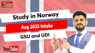 Study in Norway 2025  Complete Guide to Admissions Scholarships and Residency RequirementsUDI [upl. by Nomael]