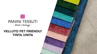 Arredamento Petfriendly Velluto Tinta Unita [upl. by Nareht]