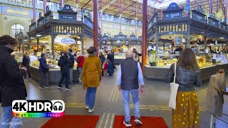 Inside Stockholm’s Oldest Food Market Östermalms Saluhal in 4k HDR [upl. by Yentirb570]