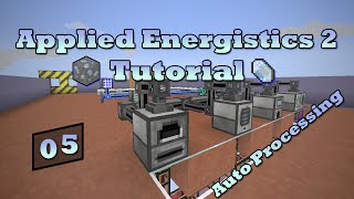 Applied Energistics 2 Tutorial  Episode 5  SmeltingPulverizing [upl. by Nnyrat]