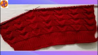 Knitting BABY SWEATER DESIGN  D223 हिंदी Jasbir Creations [upl. by Duwalt]