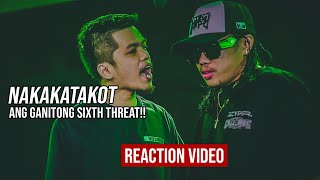 SIXTH THREAT vs KRAM Reaction Video  Ang PERFECT FORM ni Sixth Threat [upl. by Nilya622]