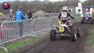 Motocross ONK amp NK Zijspan Quads bij Vamac in Varseveld 19 03 2017 [upl. by Leifeste]