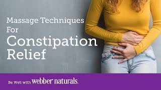 Massage Techniques for Constipation Relief [upl. by Morna]