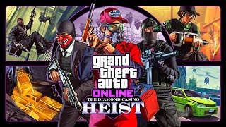 New DIAMOND CASINO HEIST Part 1 GTA 5 Online Heists DLC [upl. by Sivram]