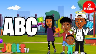 ABC Song  Hip Hop Songs for Kids amp Trapery Rhymes  2 Hour Playlist  Jools Tv [upl. by Sirrot]