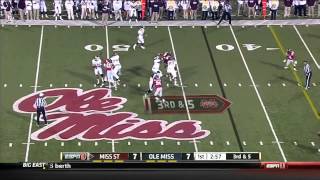 11242012 Miss State vs Ole Miss Football Highlights [upl. by Hayashi987]