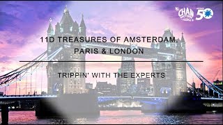 11D Treasures of Amsterdam Paris and London [upl. by Allicserp]