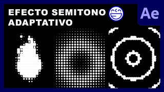 Aprende a hacer efecto semitono adaptativo  After Effects [upl. by Jangro]