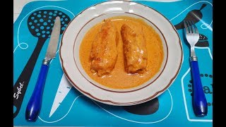 Pechugas Rellenas en Salsa de Chipotle [upl. by Buxton]