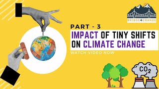 Our Actions amp Climate Change  Part3  Impact of Tiny Shifts on Climate Change [upl. by Schilit]