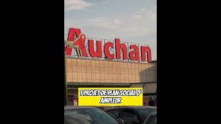 AUCHAN SUPPRIME 800 MILLARDS DE POSTES [upl. by Wald]