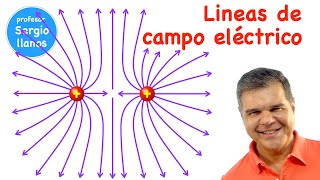 LÍNEAS DE CAMPO ELÉCTRICO ¿Qué son [upl. by Paderna818]