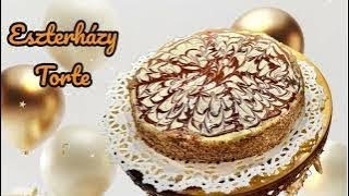 Hungarian Eszterhazy Cake from Andi’s kitchen [upl. by Sion]