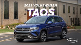 2023 Volkswagen Taos Review Plucky Power Clumsy Controls [upl. by Gard]