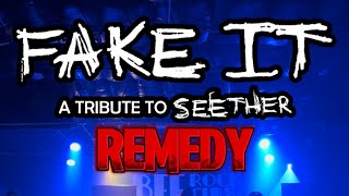 Remedy Seether Cover  Fake It A Tribute To Seether [upl. by Lamrej]