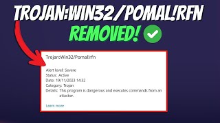 How to Remove TrojanWin32Pomalrfn [upl. by Winne725]