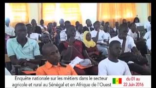 Enquete nationale sur les métiers et emplois potentiels pour lUSSEIN [upl. by Culhert78]