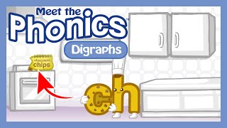 Meet the Phonics Digraphs  Jump In Segment [upl. by Nalda]