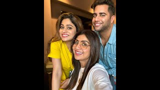 Shilpa Shetty Shamita Shetty Rajiv Adatia Samisha Enjoy Sunday Binge doing Bhajia Party shorts [upl. by Jamnis]