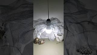 Amazing DIY PENDANT LAMP short lampshade viralvideo [upl. by Sualakcin615]