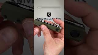 Real Steel G Tanto EDC 7801GT Two Tone Finish Nitro V OD Green G10 slipjoint pocket knife [upl. by Notxed]