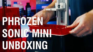 Phrozen Sonic Mini Unboxing amp Printing [upl. by Janine]