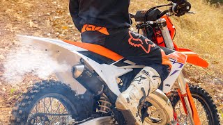 INCREDIBLE SOUND New 2023 KTM 125 SX [upl. by Cathryn]