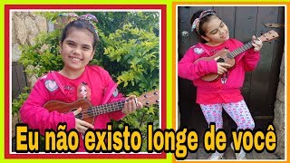 FICO ASSIM SEM VOCÊ COVER ISADORA GONÇALVES UKULELE [upl. by Rdnaskela]