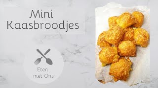 Mini Kaasbroodjes LEKKERSTE OOIT  Eten met Ons [upl. by Loni]