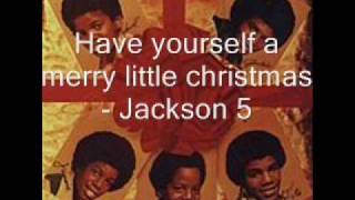 Have yourself a merry little christmas  Jackson 5 HQ [upl. by Lammond]