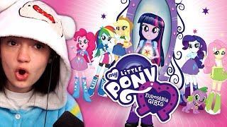 My Little Pony Equestria Girls  FIRST TIME REACTION [upl. by Gierk956]