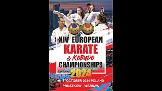 14th WUKF European Karate Championships – 2024 [upl. by Eliak]