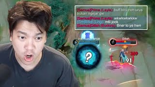 Ketemu Layla Banyak Ngetik  Mobile Legends [upl. by Trbor]