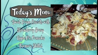 Everyday Manna with Lisa Smith Sweet Cream Biscuits with Strawberry Gravy [upl. by Aronow]