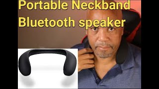 Neckband Portable Bluetooth Speaker [upl. by Anneh20]