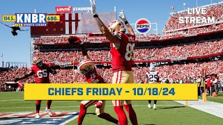 FORTY NINERS FRIDAYTolbert amp Copes from Fieldwork  KNBR Livestream  101824 [upl. by Orgalim413]